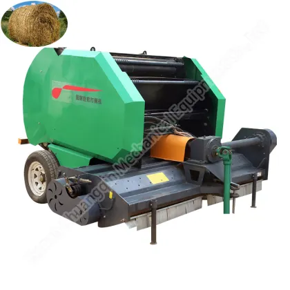 Kubota Round Straw Hay Baler for Diesel Engine Corn Packing Silage Machine