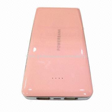 12,000mAh Power Bank for Mobile Phone, Lightweight, Easy for Carrying