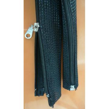 Zipper Sleeve Braided Wrap