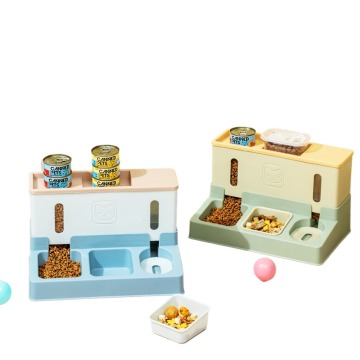 2-in-1 Automatic Pet Feeder & Water Dispenser
