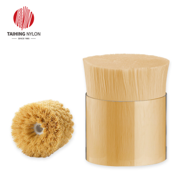 Household cleaning brush head fill filament materials