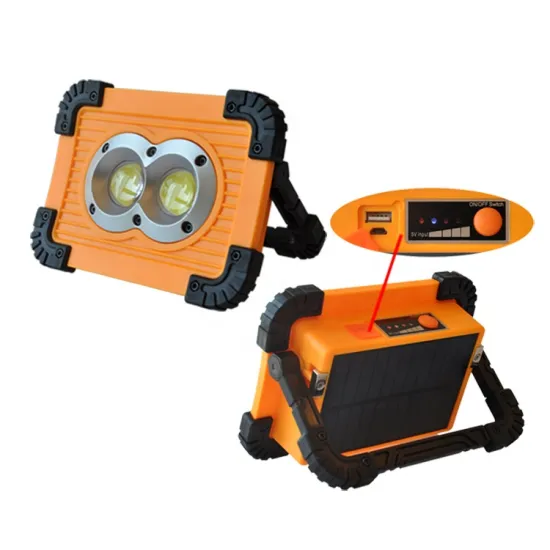 20W Spot Flood Combo Beam Solar-Powered COB LED Work Light with Power Bank Function