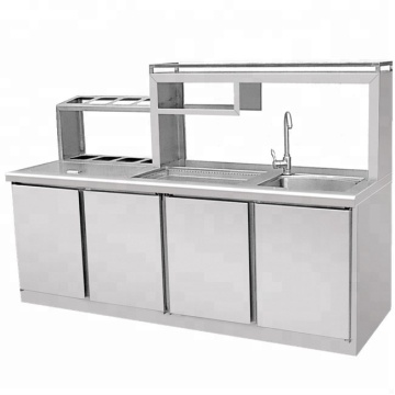 Cabinet Counter/Stainless Steel Cocktail Working Station/Operating Table Manufacturer