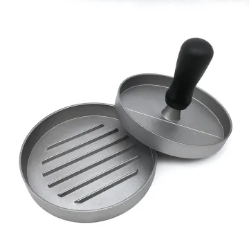 Kitchen Hamburger Meat Press Non-Stick Hamburger Press Patty Maker Mold for BBQ Barbecue Grill