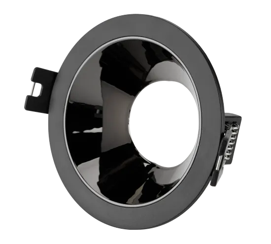 Round Anti-GLare Downlight Housing for GU10 and MR16 LED Modules - Spot Light Fixtures