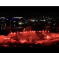Water Dancing Fountain Show with fire