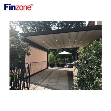Electric Roller Blinds for Pergola - Waterproof Zip Track Motorized Shading Screen