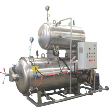 Hot Water Steam Type Vacuum Pouch Retort Sterilizer