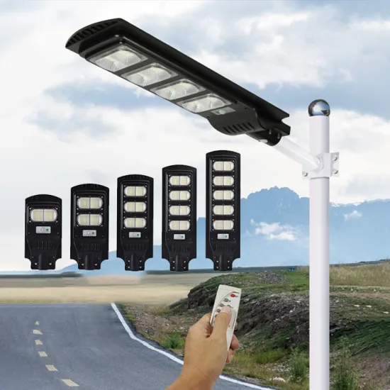 SUNDE Lithium Battery Powered Solar LED Street Light - 50W to 250W