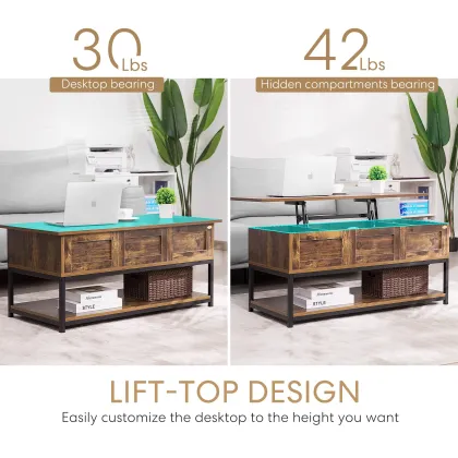 Adjustable Wooden Laptop Desk and Coffee Table for Home Office, Hospital, Salon or Maison