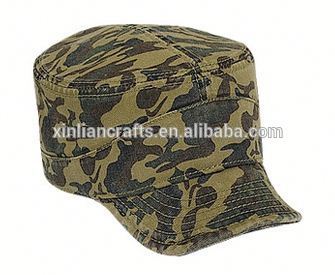 New Design free sample custom distressed cadet hat cap