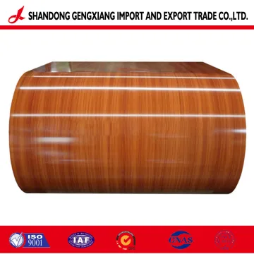 PPGI PPGL Wood Grain Color Coated Aluminum Steel Coil