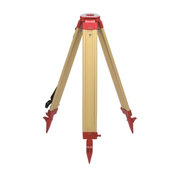 GST20 Heavy Duty Wooden Survey Tripod: A Robust Base for Surveying Equipment including Lasers, Auto Levels, GPS, GNSS, and Total Stations