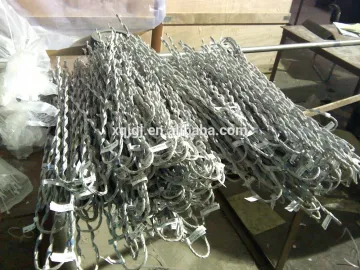 Aluminium-coated Steel Preformed Guy Grip/Preformed Armour Rods for OPGW/ADSS Cable