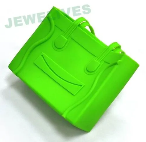 Lfgb Smile Face Silicone Hand Bag 