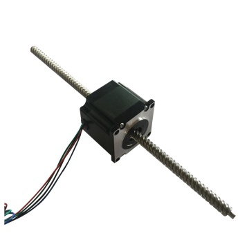 TR8 TR10 TR12 แอคชูเอเตอร์เชิงเส้นขนาดเล็กพร้อม Stepper Motor Nema 23