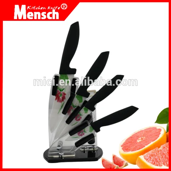 5pcs Best gift for home use ceramic household knife set for business gift