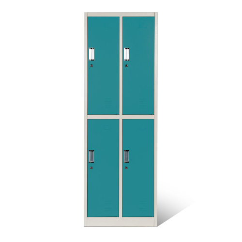 Two Tier Lockers 2-Tone Coloring 4 Doors