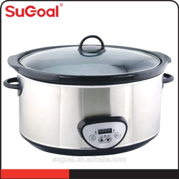 Series of Certification Good for UK and USA Market Digital and Mechanical Control Slow Cooker