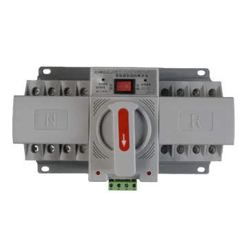 Zhongling Automatic Small Transfer Switch for Generator Set - ATS Switch ZLKJQ1-63/4P Engine Spare Parts