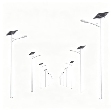 lampadaire à double bras