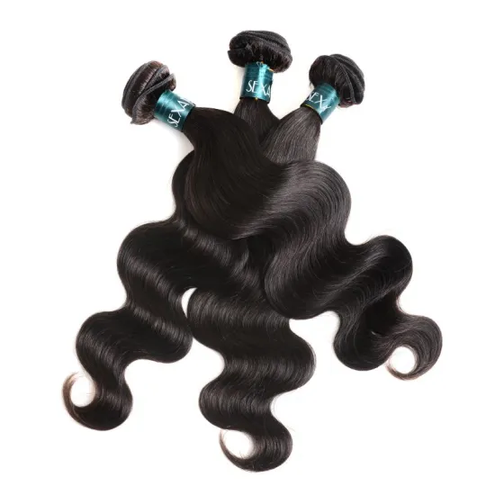 Wholesale Mink Brazilian Body Wave Human Hair Weave Bundles with Closure Raw Indian Human Virgin Cuticle Aligned Hair Extension