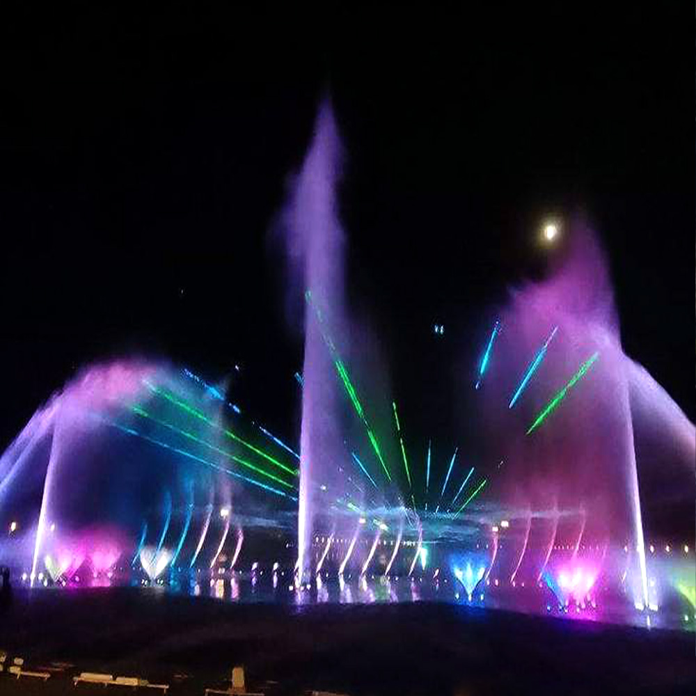 dancing water fountain