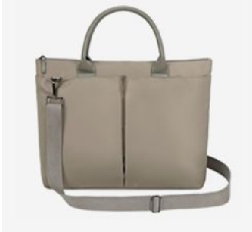 Commuter laptop crossbody bag