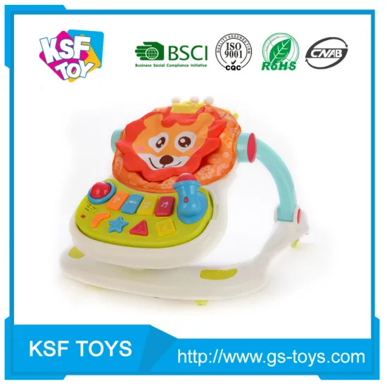 2017 design educational china new model 4 in 1 baby walker with music