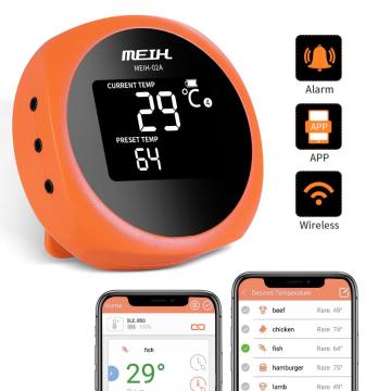 wireless smart meat thermometers for grill and cooking
