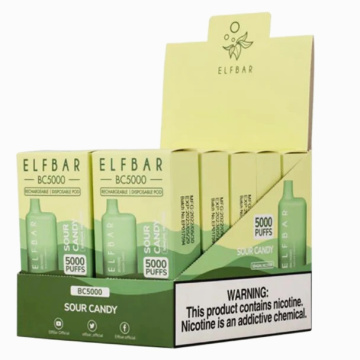 Elf Bar BC5000 Lista de sabores Vape Polônia descartável