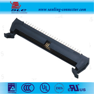 1.27*2.54mm pitch straight four row foot ejector header connector