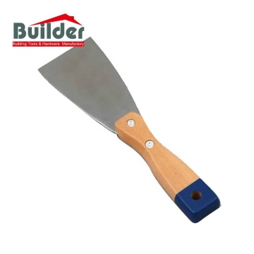 Stainless Steel Wood Handle Drywall Putty Knife for Wallpaper Removal