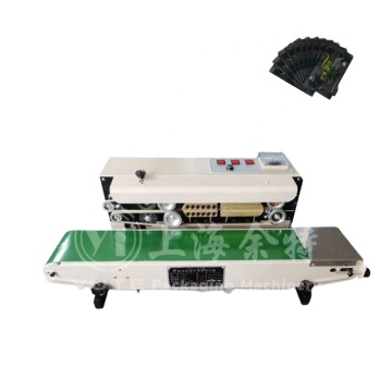 High Quality Horizontal Continuous Plastic Band Bag Sealer
