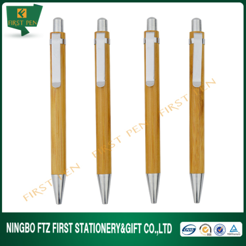 Item Hb013 Bamboo Metarial Custom Printed Pens