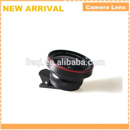 Universal clip camera lens factory price cctv camera wide angle lens