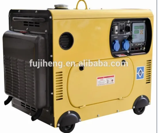 6kva, air-cooled, home use silent type diesel generator FSH6500DS, small workshop use. OEM