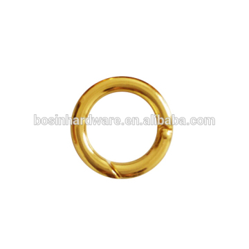 Wholesale Good Quality Round Ring Gold Spring Ring