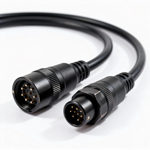 M12 to RJ45 Field Wireable Circular Connector