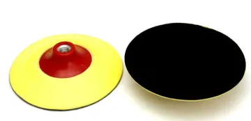 5" thin PU back plate sanding pad with hook and loop