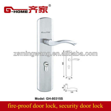 304 Stainless Steel Security Door Lock 300mm