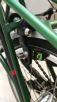 Folding Bike V Brake Caliper Shoe Set Brompton-Birdy Brake Shoe Bicycle V Brake Shoes