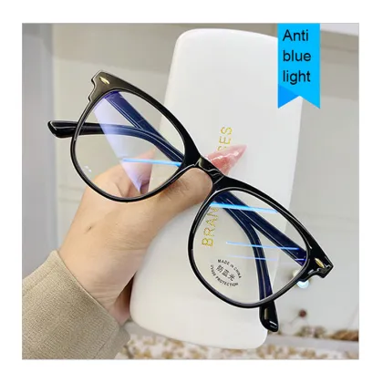 Unisex Plastic Optical Frames Blue Light Glasses Anti-Blue Light Protection