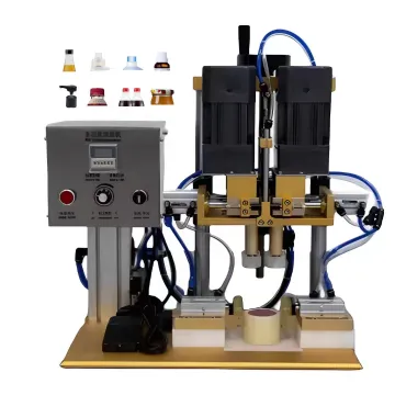 Semi-Automatic Glass Jar Clip Bottle Capping Machine for Honey Sauce Bottles