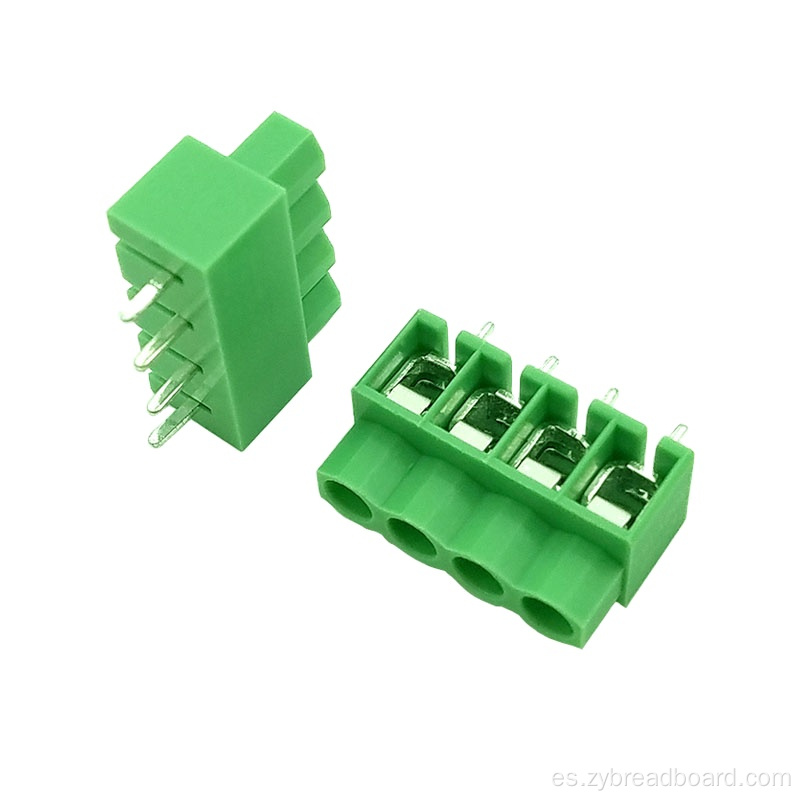 BLOQUE DE TERMINAL PCB HQ166-5.0 Conector de bloque de terminal de tornillo