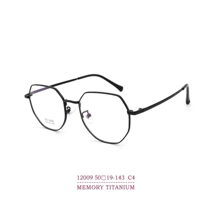 Memory Computer Glasses Anti Blue Light Myopia Glasses Titanium Frames for Women