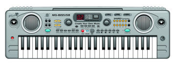 49 keys musical keyboard with USB MQ822USB