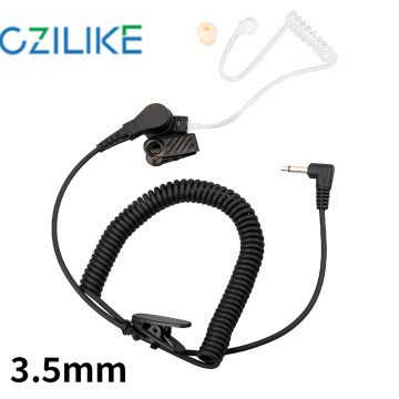3.5mm Acoustic Tube Earpiece for Two-Way Radios