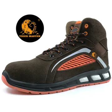 Shock proof metal free european sport safety boots