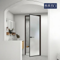 Simplified aluminum alloy tempered glass door